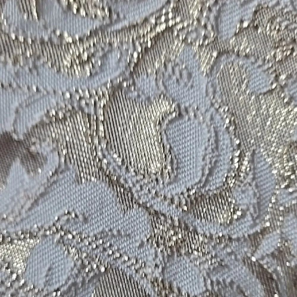 Biscotti Elegant Dress Gold Metallic Damask Flower Girl Formal Party Wedding